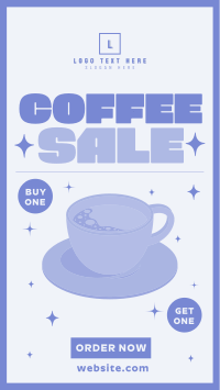 Trendy Coffee Shop Sale Instagram Reel Image Preview