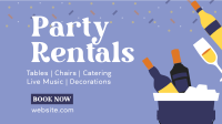 Party Services Facebook Event Cover