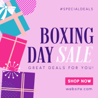 Boxing Day Special Deals Instagram Post