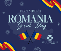 Romanian Great Day Facebook Post