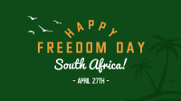 South Africa Freedom Zoom Background