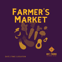 Farmers Market Instagram Post Image Preview