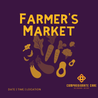 Farmers Market Instagram Post Image Preview