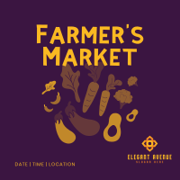 Farmers Market Instagram Post Image Preview