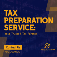 Your Trusted Tax Partner Linkedin Post