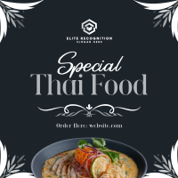 Special Thai Food Linkedin Post Image Preview