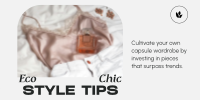 Eco Chic Tips Twitter Post