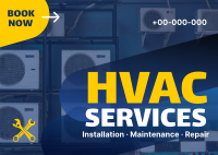 HVAC Services Postcard