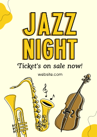 Modern Jazz Night Flyer