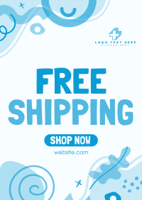 Quirky Shipping Promo Flyer