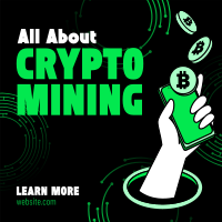 Tech Crypto Mining Linkedin Post Image Preview