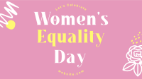 Equality For Women Facebook Event Cover