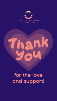 Cute Thank You Instagram Reel