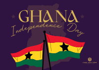 Ghana Freedom Day Postcard