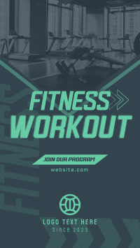 Fitness Workout Instagram Reel Image Preview