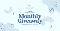 Monthly Giveaway Facebook Ad