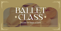 Sophisticated Ballet Lessons Facebook Ad