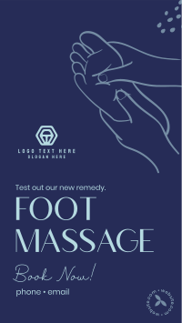 Foot Massage Instagram Story