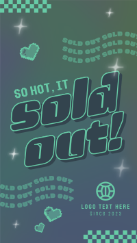 So Hot Sold Out Facebook Story Design