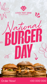 National Burger Day Instagram Story