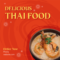 Authentic Thai Food Instagram Post