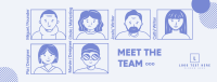 Meet The Team Facebook Cover Design