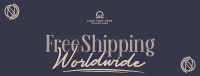 Minimalist Shipping Promo Facebook Cover Design