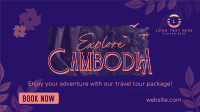 Cambodia Travel Tour Animation