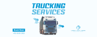 Moving Trucks for Rent Facebook Cover Image Preview