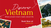 Vietnam Travel Tour Scrapbook Animation