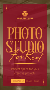 Photo Studio Rental YouTube Short