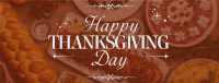 Thanksgiving Feast Facebook Cover Image Preview