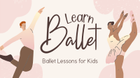 Kids Ballet Lessons Animation