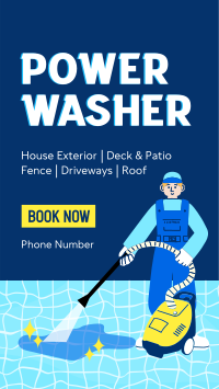 Power Washer for Rent TikTok Video Image Preview