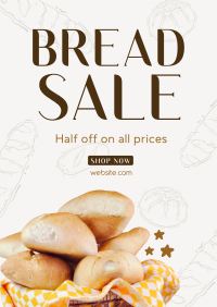 Bakery Limited Sale Poster