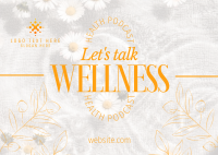 Wellness Podcast Postcard