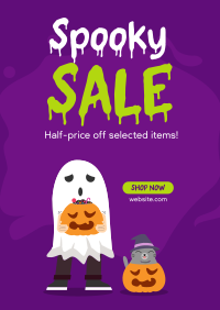 Halloween Discount Poster