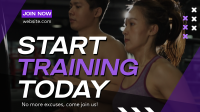 Train Your Body Now YouTube Video Design