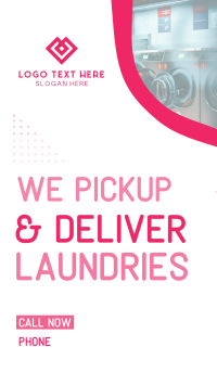 Laundry Business Facebook Story example 3