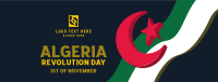 Algeria Revolution Day Facebook Cover