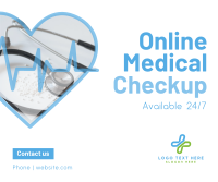 Online Medical Checkup Facebook Post