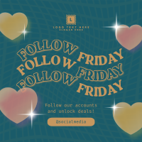 Quirky Follow Friday Instagram Post