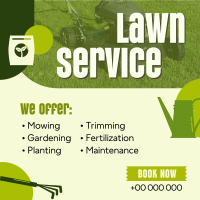 Lawn Care Professional Instagram Post