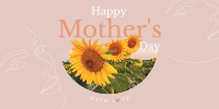 Sunflower Mom Twitter Post Design