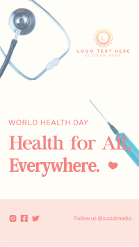 Health For All Instagram Story