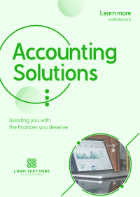 Business Accounting Solutions Poster