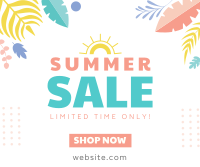 Super Summer Sale Facebook Post