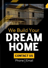 Building Construction Services Poster