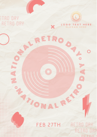 Disco Retro Day Flyer