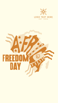 Freedom Africa Map Facebook Story